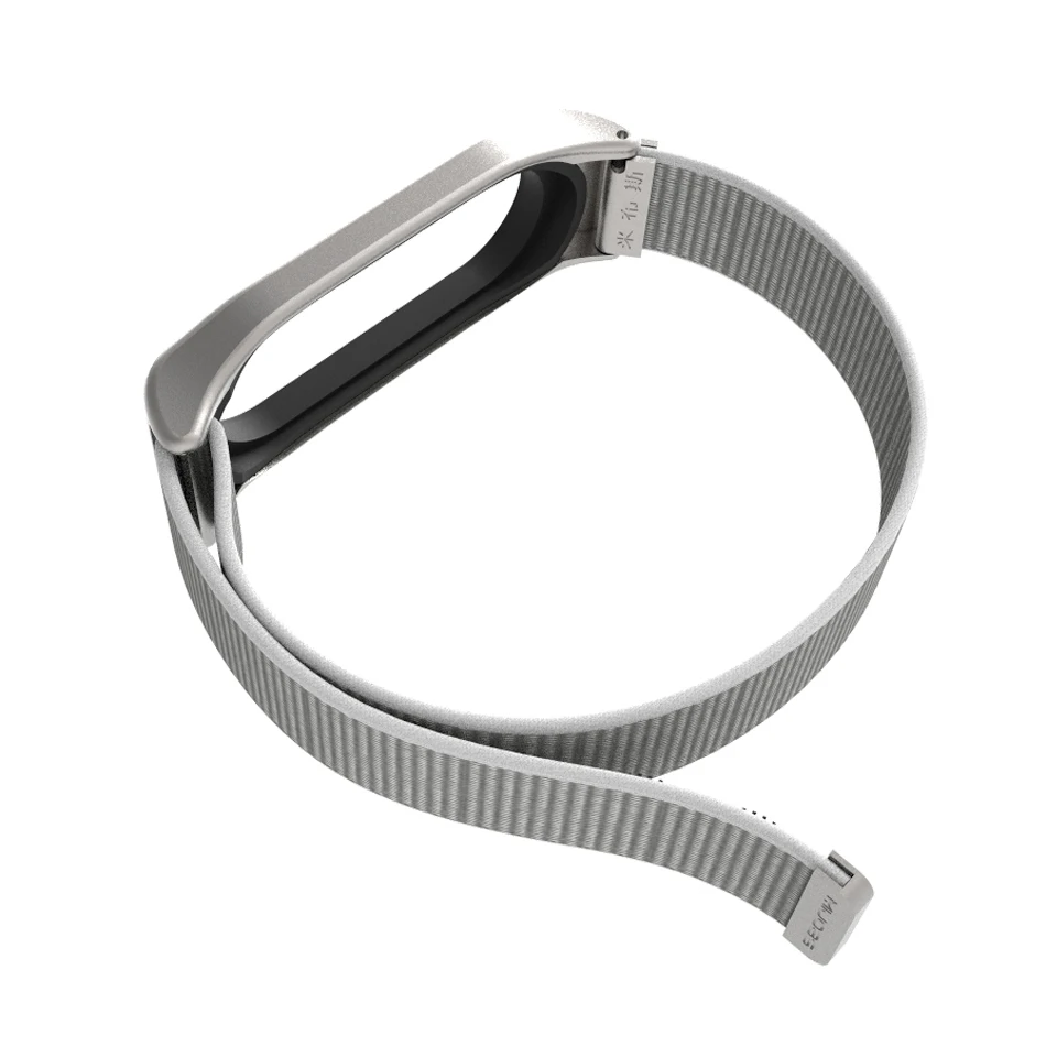  Mijobs Nylon Wrist Strap for Xiaomi mi band 4 3 Bracelet Replacement Watchband Smart Watch Band for - 32954212971