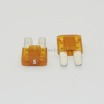 

Micro2 10 PK ATR 5A AMP FUSE FUSES BLADE MICRO 2 LEG for New ford/fox /mondeo /Dodge/JEEP