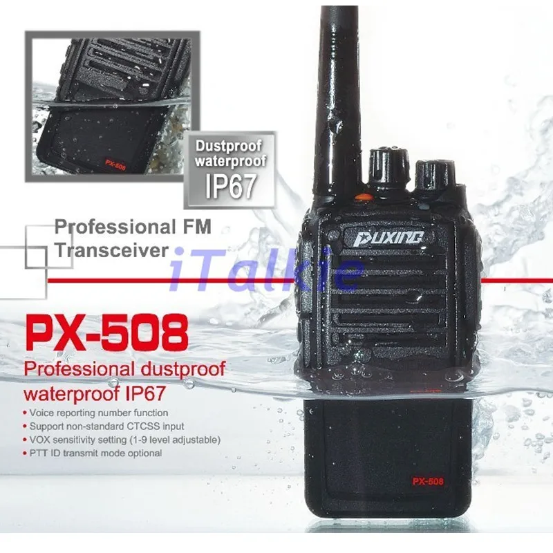 Чехол для телефона водонепроницаемый радиоприемник IP67 PUXING пылезащитная