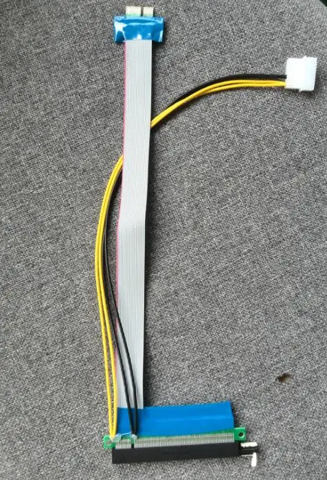 Freeshipping-5pcs-Lot-PCIe-Express-x1-to-x16-Adapter-Extender-Cable-PCIe-x1-to-x16-Adapter