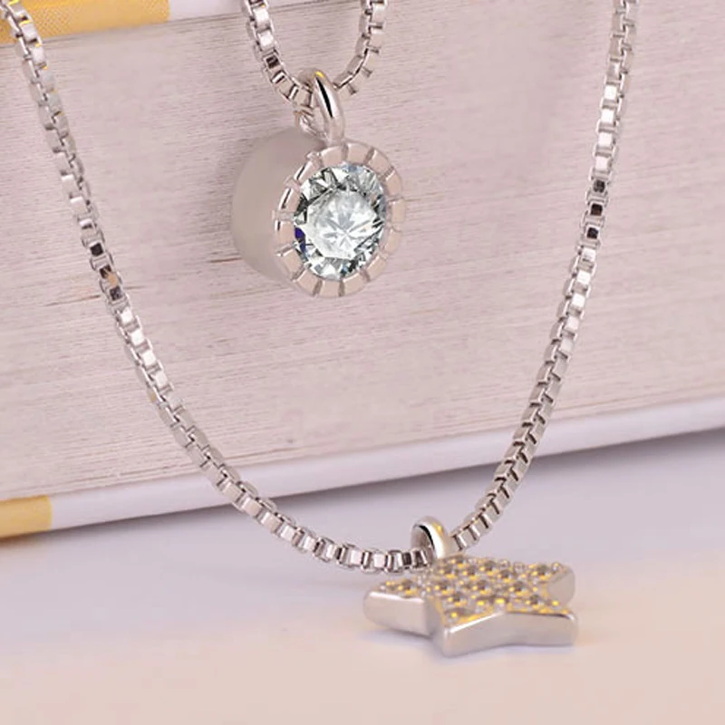 925 sterling silver women necklaces jewelry (1)