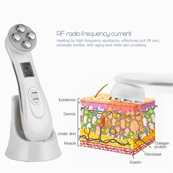 

RF EMS LED Photon Facial Beauty Machine Light Therapy Device Skin Rejuvenation Anti-aging Face Lifting Skin Care Tools 45