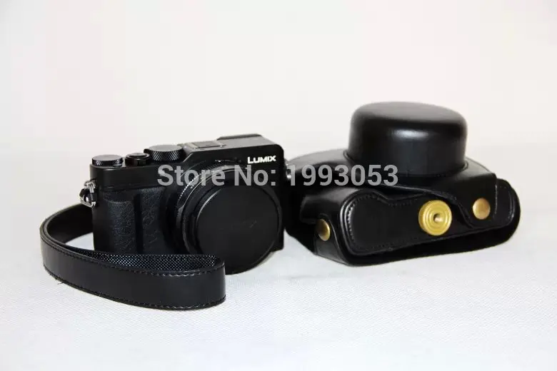 Чехол из искусственной кожи для камеры, чехол для Panasonic LX100 DMC-LX100 LX100 II DC-LX100 II, сумка для камеры