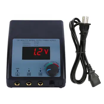 

Professional Tattoo Machine Dual Power Supply LCD Display Tattoo Regulator Tattoo Tools Power Supply EU US Plug