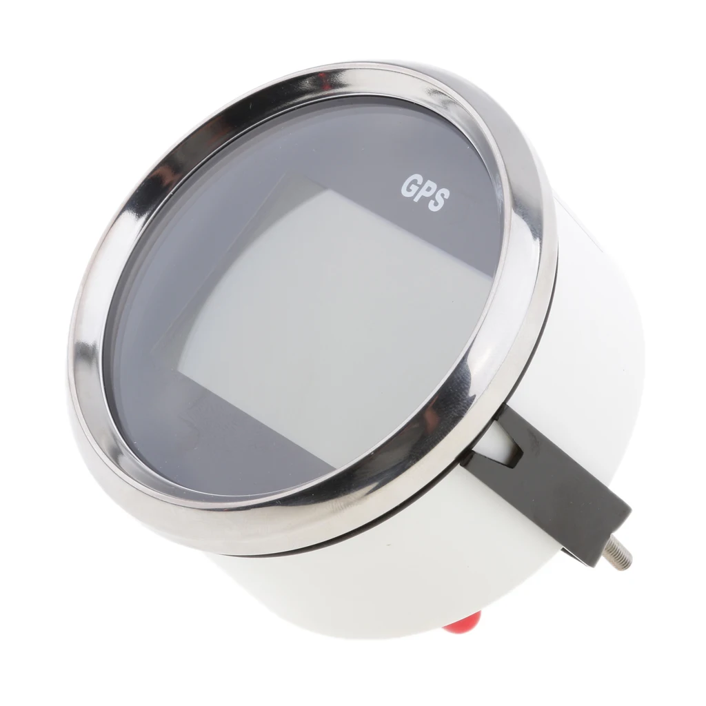 Морской автомобиль цифровой gps Спидометр 0 9900knot 85 мм 316L хромированный для КАЯКОВ