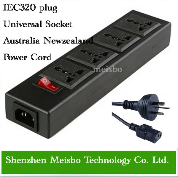 Multifunction 250v 13a 1.8m 4 jack Universal power extension socket