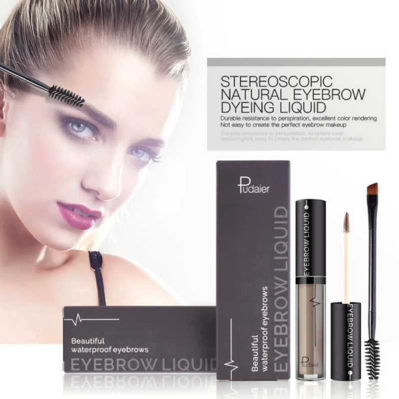 

Makeup Eyebrow Enhancers Gel Waterproof Liquid Make Up Cosmetic Natural Eyebrow Lasting Perfect Gel Eyebrow
