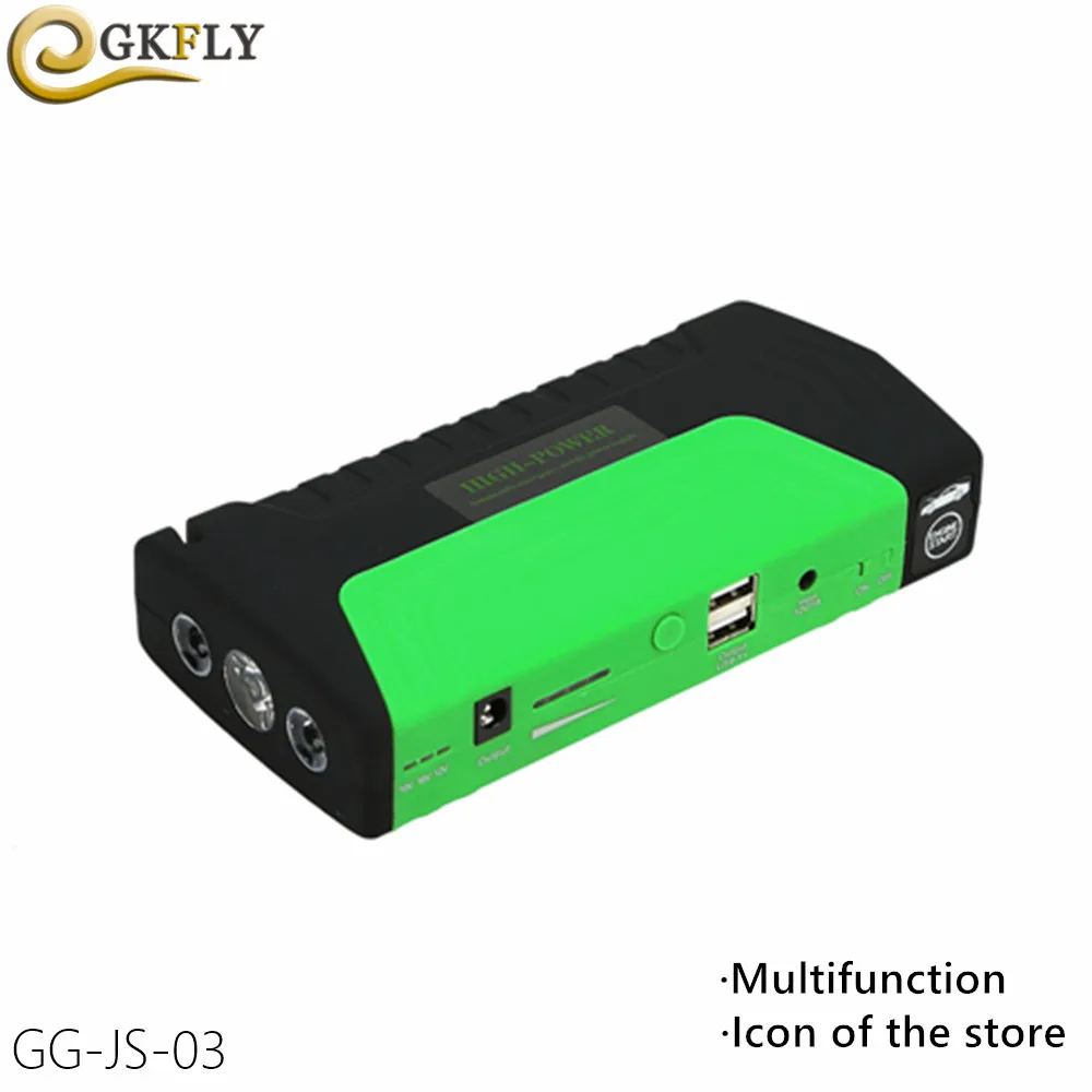 

2019 Multifunction High Accuercy Jump Starter Main Course of The Store Laptop Mobile Power Bank 12V Starting Device Car Charger