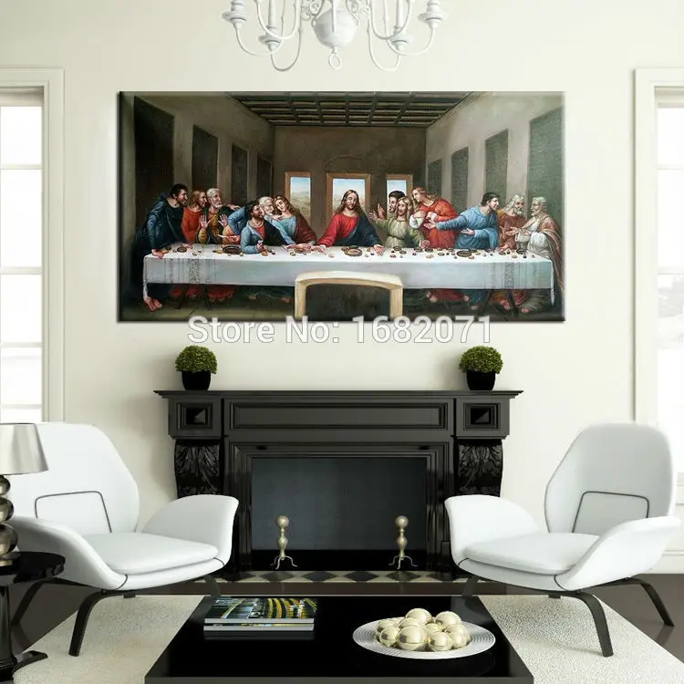 Last Supper Wall Decor professional artist handmade high quality classical europe jesus Last Supper Wall Decor professional artist handmade high quality classical europe jesus