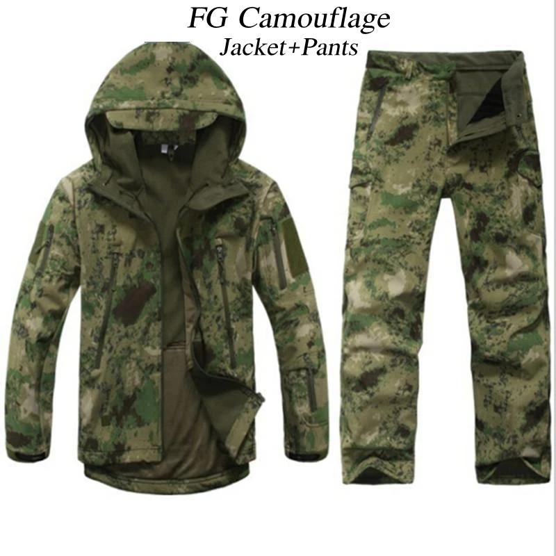 

2017 Hot Hunting Hot US Army Tactical Uniforms Men's Camouflage Service Military Combat Uniform Set Shirt + Pants Camouflage
