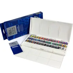 WINSOR & NEWTON 45 цветов акварельные краски котман одноцветное художник акварель пигмент искусство принадлежности для рисования