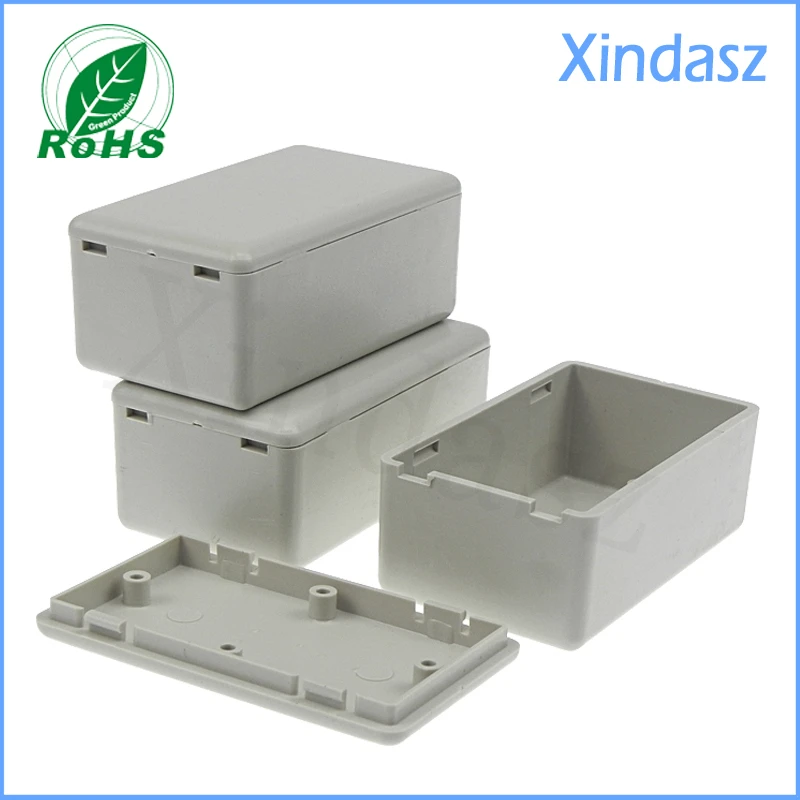 Cajas de plástico abs para proyectos electrónicos, caja de Gris claro de 10 unidades, venta al por mayor y envío gratis|enclosures for electronics|enclosure electronicenclosure plastic - AliExpress