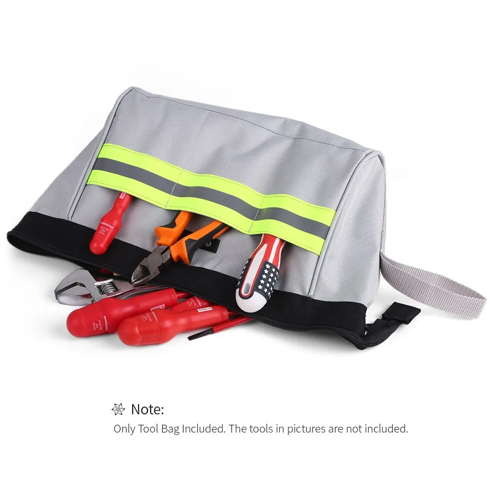 Сумка-Органайзер для хранения инструментов Оксфорд холщовые с застежкой-молнией сумки носимые и водонепроницаемые для электрика