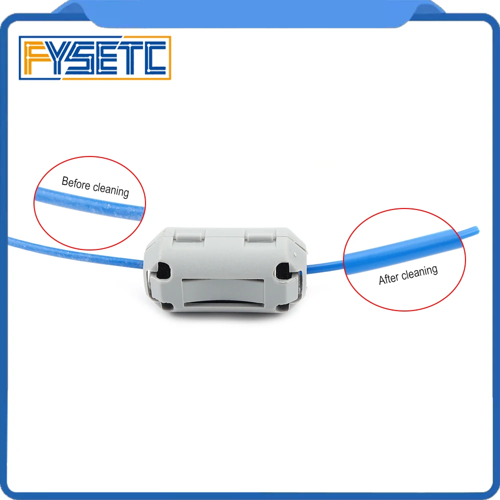 3D طابعة أجزاء 1.75 خيوط مرشحات نظافة كتل لهب مقاومة المطاط رغوة تمحى الحطام ل PLA ABS PETG ل PRUSA I3