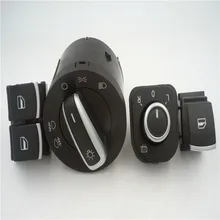 Для Volkswagen VW Passat B6 Eos Golf 5 6 R32 GTI MK5 MK6 Tiguan 4 шт./компл. 5K3959857 фар переключатель зеркало кнопка включения окно