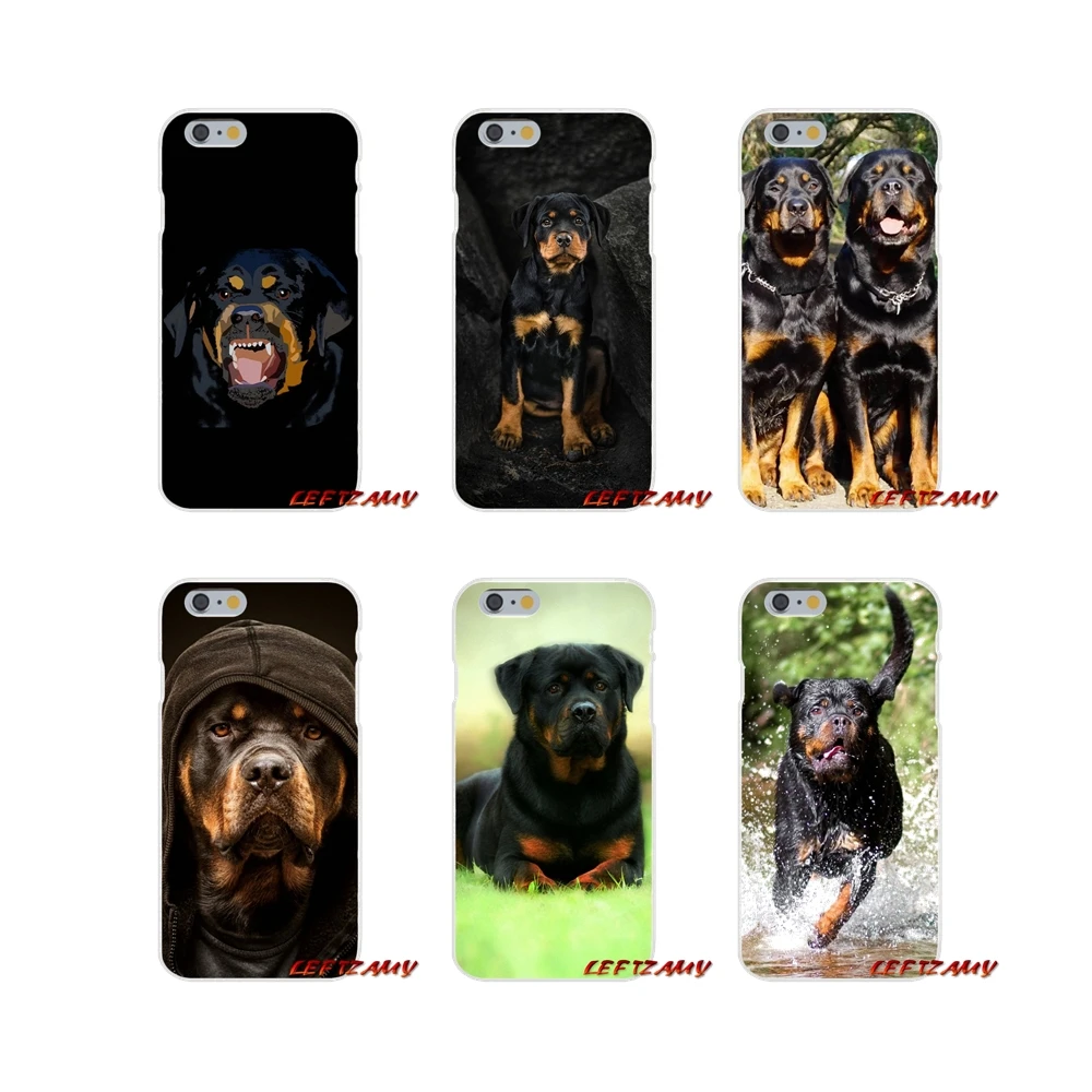 Rottweiler Anjing Polisi Aksesoris Ponsel Case Penutup Untuk