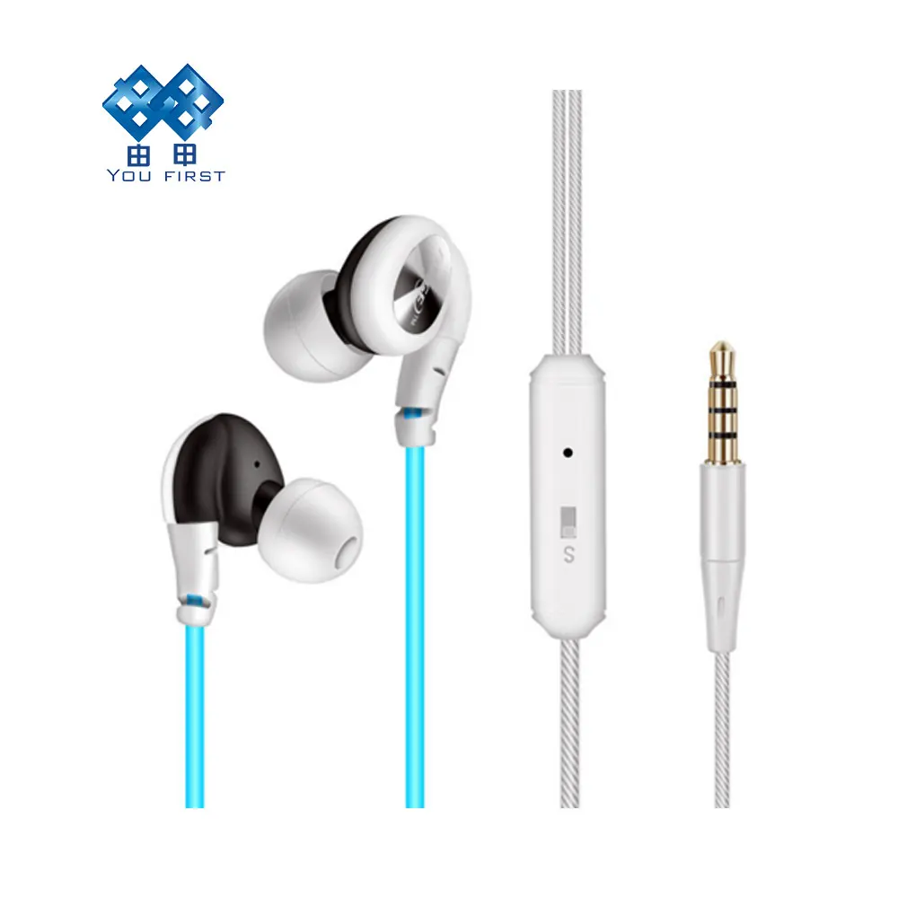 YOU FIRST In Ear Earphone 3.5mm Wired S800 waterproof Sports Wire