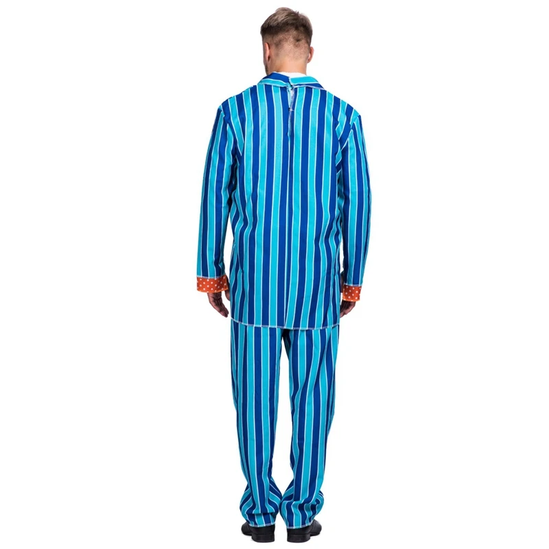 Austin Powers Carnaby Street Deluxe синий костюм для взрослых мужской нарядный костюм| |