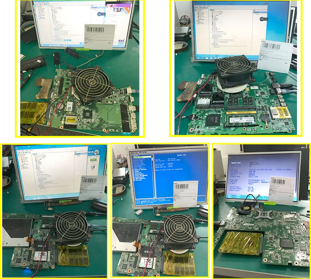 SHELI для DELL motherboardl широта E5570 LA-C641P CN-0MJJCK 0MJJCK Материнская плата ноутбука с I3-6100U протестирована