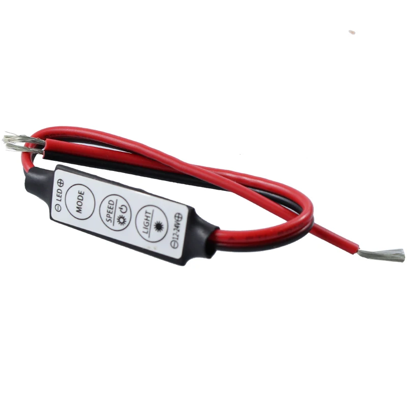 Kitop мини одноцветный светодиодный контроллер DC 12 V 3 ключ переключатель для одного