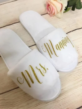 

personalize wedding bride pajamas kimono Robes, bridal sequin hanger & bridal slippers, Bridal Shower, bridesmaid robes gifts