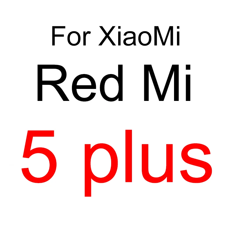 Защитное стекло для Xiaomi Redmi Note 5 5A Prime 6A note 6 pro, закаленное стекло для Redmi 5 plus 6A note 7 pro 6, защита экрана - Цвет: Redmi 5 plus