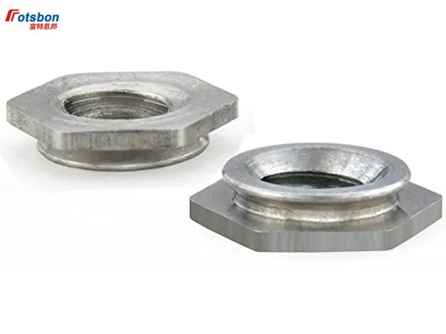 

500pcs F-032-1/F-032-2 Self-clinching Flush Fasteners Nature Stainless Steel Flush Nuts PEM Standard Factory Wholesales