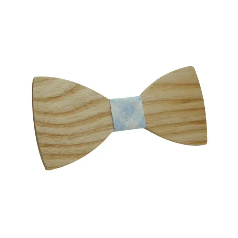 Лидер продаж, модный деревянный галстук-бабочка для мальчиков, галстуки для детей, галстуки-бабочка, деревянный галстук, новинка - Цвет: A19