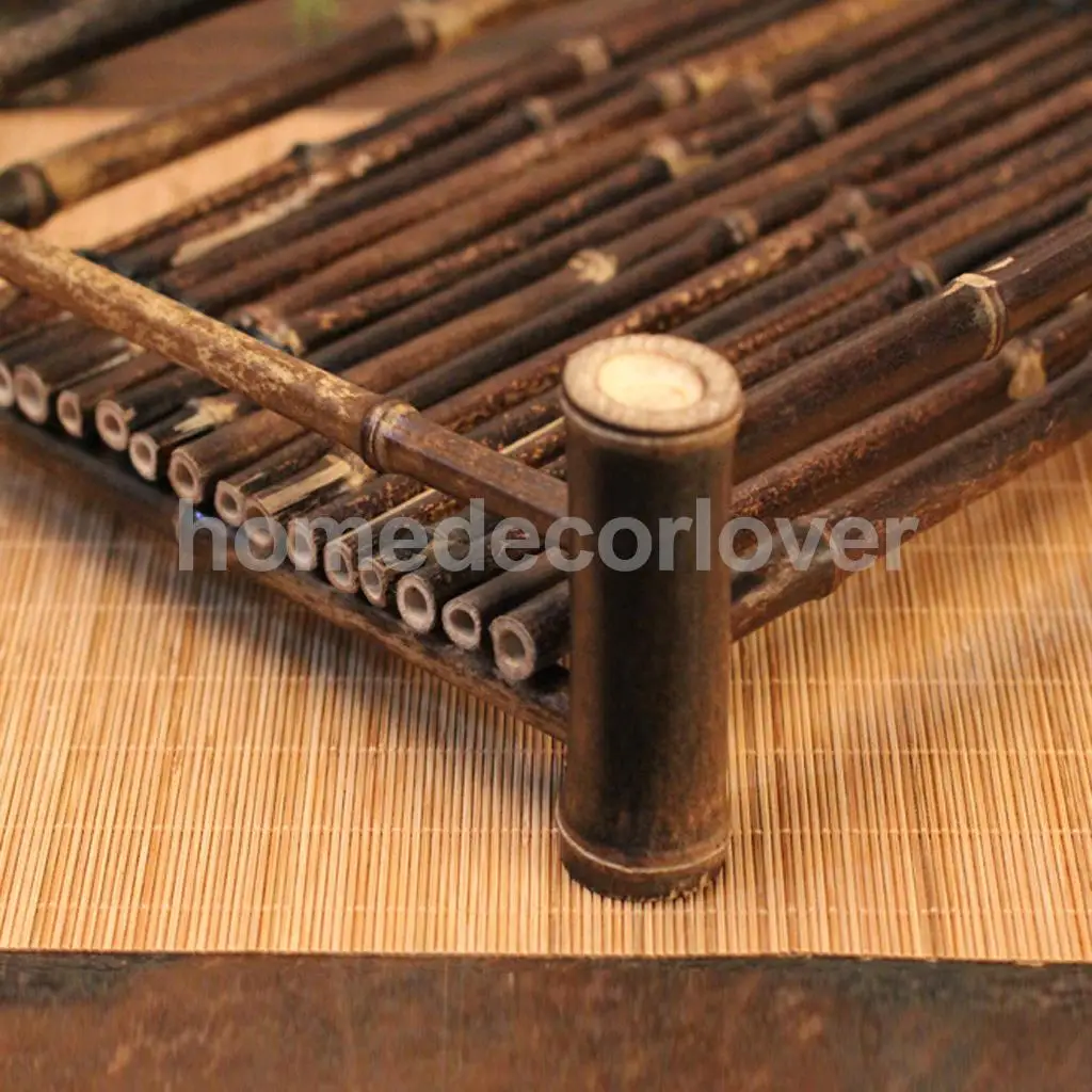 Chinese Bamboo Gongfu Tea Table Serving Tray Bamboo Tray For Tea Sets 4 Sizes Choices