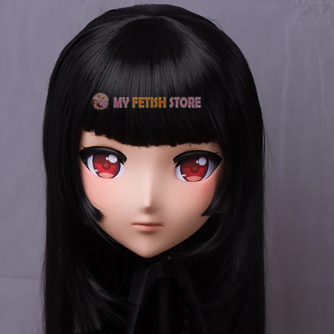 KIG185) Женский/девушка 3/4 голова кигуруми BJD кроссдресс косплей японского аниме ролевая маска Лолиты кукла трансвестит