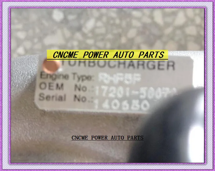TURBO CT12B 17201-58070 VA430046 VB9 Turbocharger For TOYOTA Hiace 1996-02 Bus Coaster Optimo 1999-07 15B 15BFTE 4.0L 4.1L D 136HP (2)