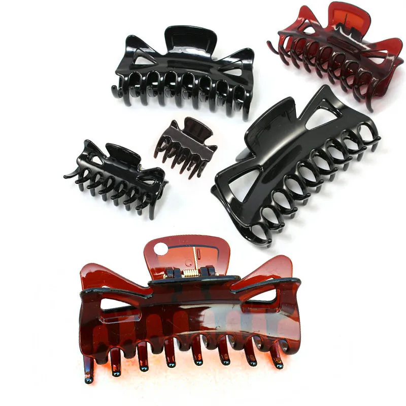 11cm Large Plastic Hair Claws Hair Clips Girls Hairpins Crab Claws