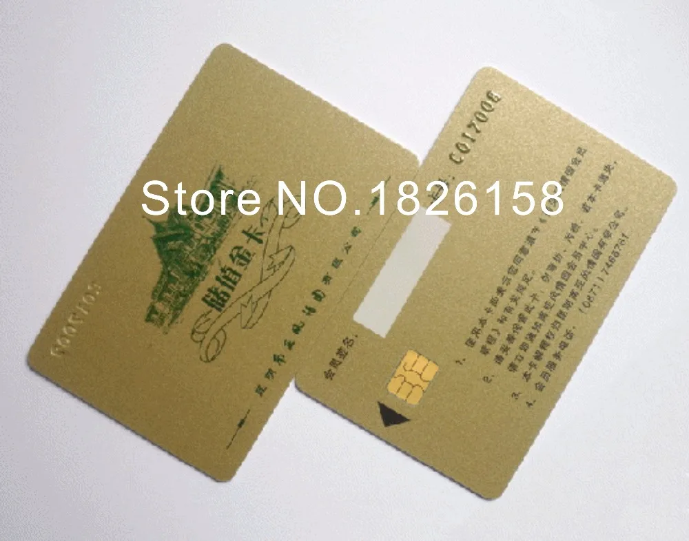 

1000pcs Double sided Six colors Offset printing SLE 4442 card ISO 7816 Smart Card contact IC card/ hotle door card