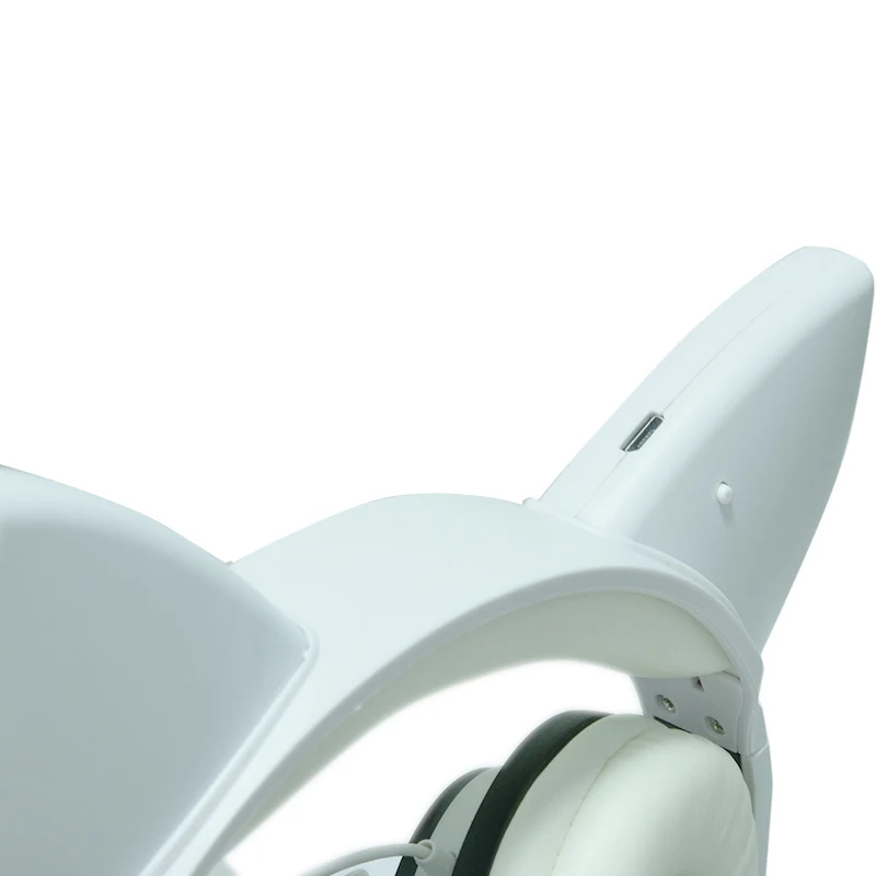 Gaming Headphone Computer Stereo Deep Bass Game Earphone Foldable Baby Kids Headset with Mic LED Flashing Light for PC Gamer