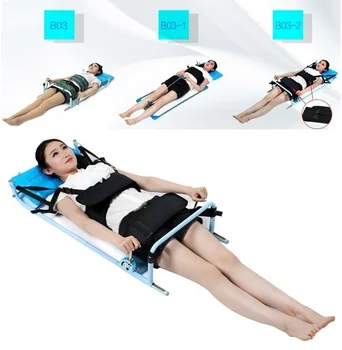 

Efficent Cervical Spine Lumbar Spine Traction Bed for Lumbago Low Back Pain Therapy Massage Body Stretching Device