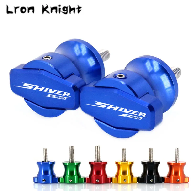

For Aprilia Shiver 750 SL750 2007-2015 2011 2012 2013 2014 Motorcycle CNC Frame Stands 6MM Screws sliders Swingarm Spools Slider
