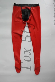 

Men latex pishy hose leggings