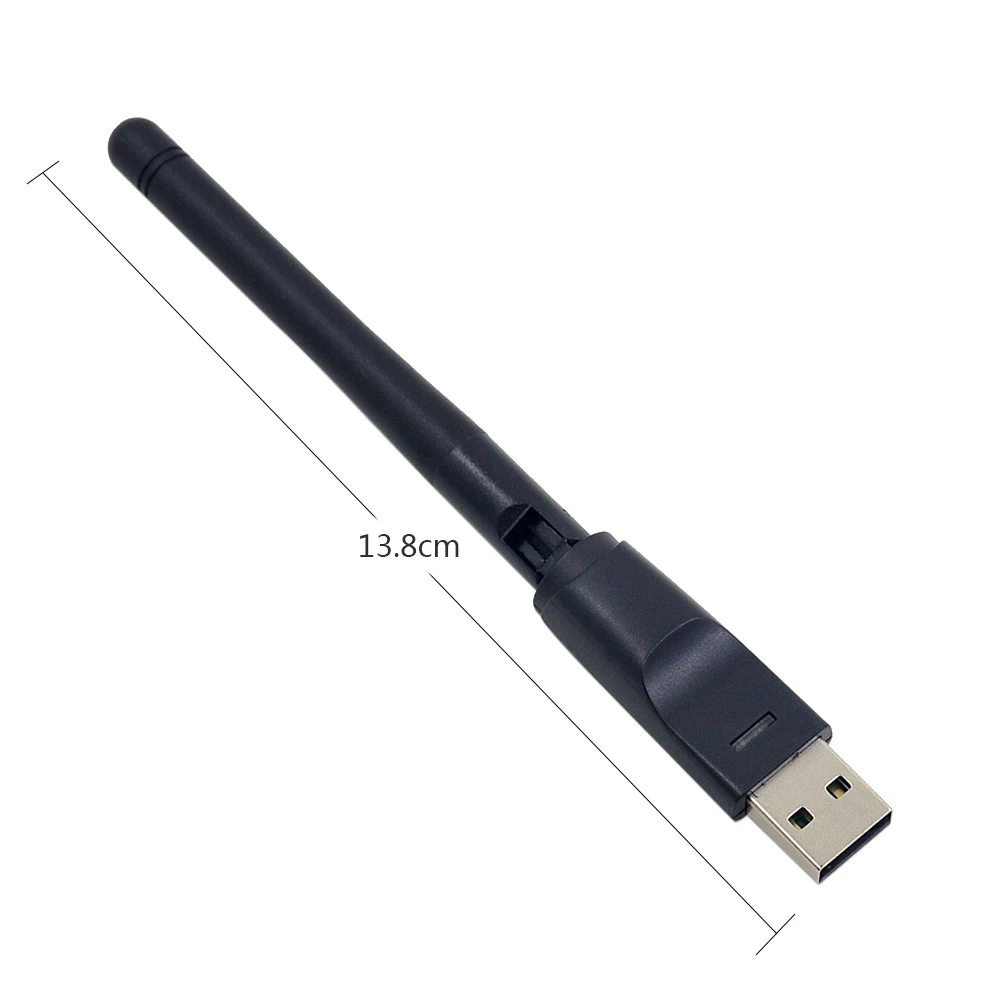 CHIPAL USB 2,0 WiFi беспроводная сетевая карта 150M 802,11 b/g/n LAN адаптер с поворотная антенна для ноутбука PC Mini Wi-Fi Dongle