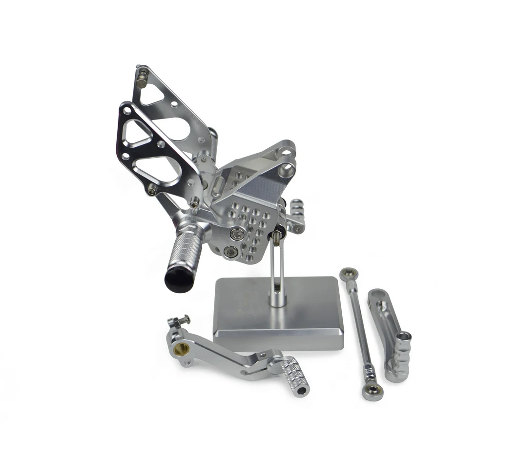 Adjustable Rearset Footpeg Footrest Rear Sets Foot Pegs Rests For Ducati 749 999 R S 749R 749S 999R 999S 2003- 2004 2005 2006