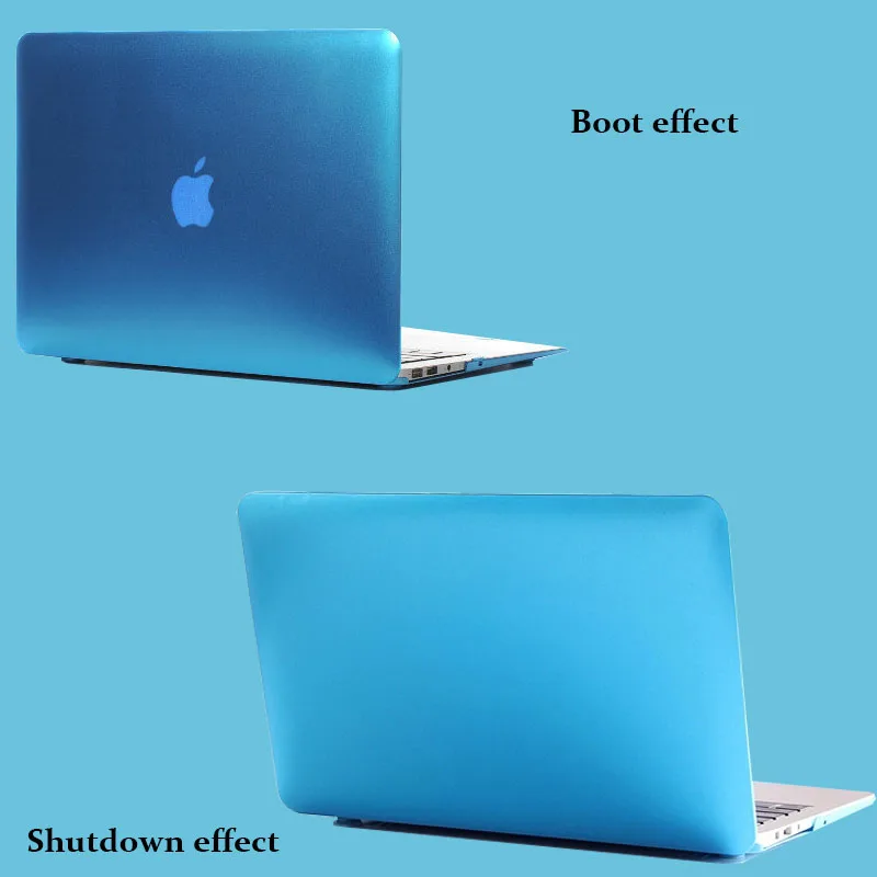 НОВЕЙШИЙ МЕТАЛЛИЧЕСКИЙ цветной пластиковый матовый чехол для Macbook Air Retina Pro 11 12 13 15