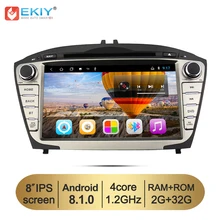 EKIY 8 »Автомобильная dvd-навигационная система для hyundai Tucson IX35 2Din Android 8,1 стерео радио аудио Музыка Видео мультимедийный плеер