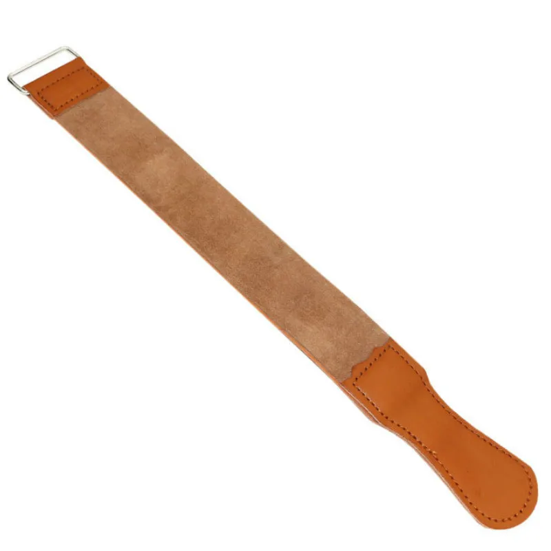 

Razor Abrasive Cloth Swinging Knife Double-deck Really Cowhide Scraper Cloth Genuine Leather Cut Cloth Ferrule h2