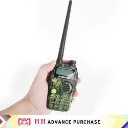 Baofeng A52 BF uv5r обновлен двухканальные рации телефон кошелек радио comunicador telsiz домофон 10 КМ Охота