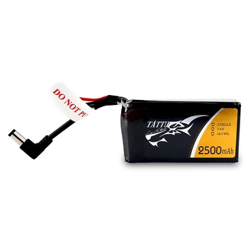 

Tattu 7.4V Lipo Battery 2500mAh 2S for Fatshark Dominator Skyzone Aomway EV200D EV800 Goggles FPV Goggles Battery RC FPV Drone