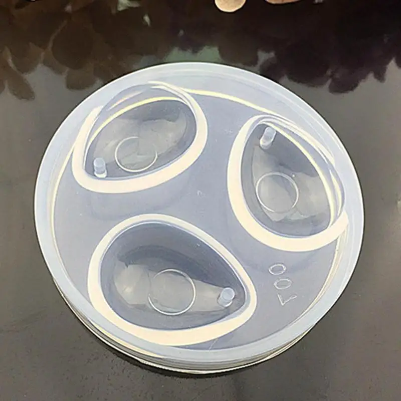 

1pc Water Droplets Style Transparent Silicone Mold Sugarcraft Fondant Cake Decorating Tools Chocolate Mould Jewelry Making Mould