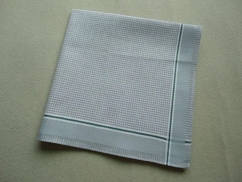 9 шт. платок мужской пряжа окрашенная тканая хлопчатобумажные носовые платки(40 см х 40 см), 9 стилей на выбор