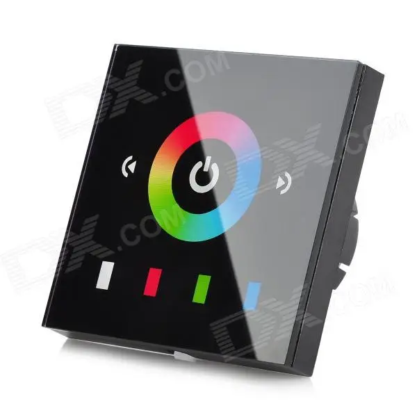 

3-CH LED RGB Touch Panel Controller Dimmer for RGB Strip Module (DC 12V/24V) Free Shipping