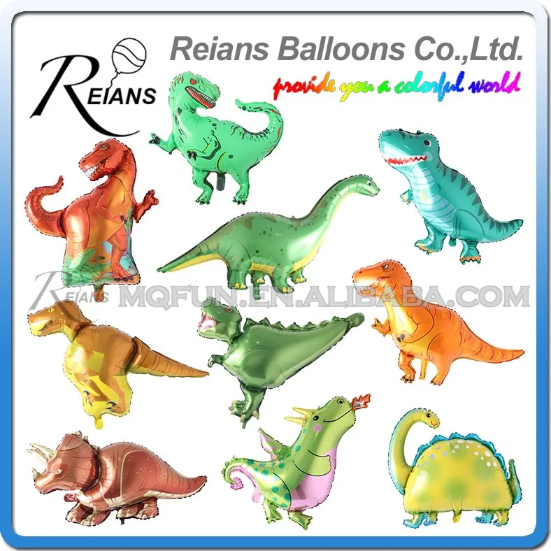 

Life size Huge tyrannosaur Dinosaur balloons foil animal air balloons for children toy birthday party decoration balloons globos