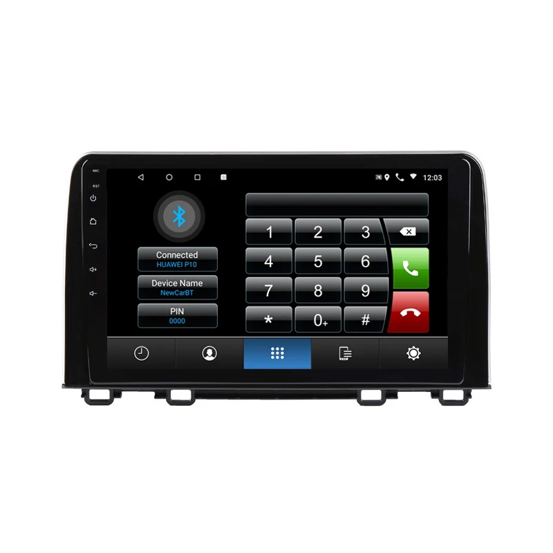 Best 9" 4G RAM 2.5D IPS 8 CORE Android 9.1 Car DVD Multimedia Player GPS For HONDA CRV 2017 2018 audio stereo car radio navigation 2
