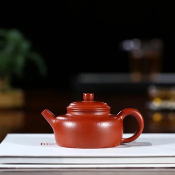 

Yixing recommended undressed ore dahongpao DE clock pot authentic yixing teapot manually kung fu tea set the teapot